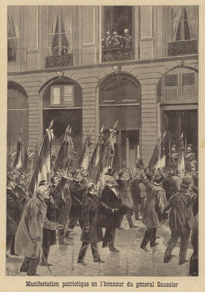 Démonstration patriotique en l